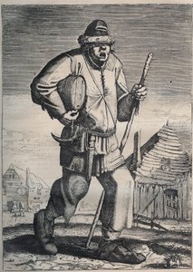 Tintenhändler - Flämische Gravur
