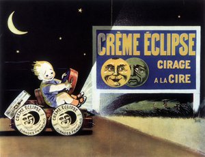 Werbung für Wachspolitur „Eclipse Creme“