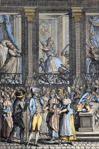 Französische Revolution - Die schreckliche Nacht vom 5. auf den 6. Oktober 1789 in Versailles - Angriff auf Louis XVI. und Marie Antoinette von School French
