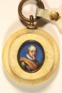 Maurice, Prinz von Oranien (Aquarell auf Pergament) von School French