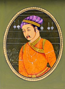 Miniaturmalerei von Kaiser Jahangir Indien Asien