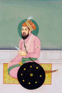 Miniaturmalerei des Mogulkaisers Babur