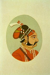 Porträt von Maharaja Jaisalmar Jaswant Singh, Indien