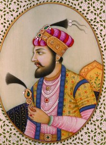 Porträt des Mogulkaisers Shah Jahan