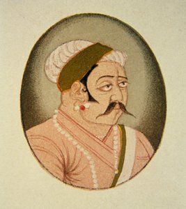 Porträt von Rao Jodhaji, Jodhpur, Rajasthan, Indien