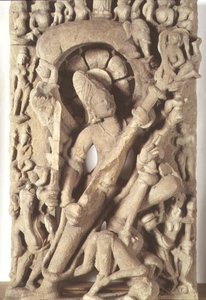 Siva in der Form von Andhakari-Gajantakari, Kalachuri-Dynastie