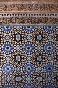 Detail einer Wand (Keramik)