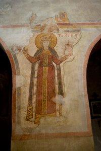Heilige Katharina (Fresko)