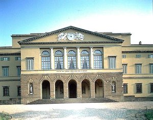 Ansicht der Fassade