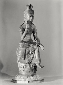 Bodhisattva in meditativer Pose, ca. 645-794