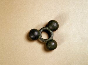 Bronzeverzierung für Pferdegeschirr, Kofun-Periode (250-538)