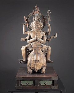 Daiitoku Myoo, Kamakura-Periode, um 1251-99 von Japanese School