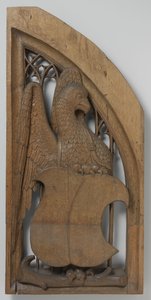 Tafel von einem Orgelgehäuse, ca. 1510-20 von School Netherlandish