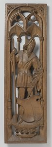 Tafel von einem Orgelgehäuse, um 1510-20 von School Netherlandish