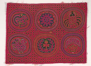 Hemdtafel (Mola), Kuna-Volk, San-Blas-Inseln, ca. 1950er