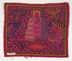 Hemdtafel (Mola), Kuna-Volk, San-Blas-Inseln, ca. 1950er