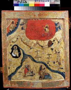 Der Prophet Elija und der feurige Wagen