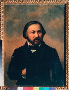 Porträt des Komponisten Mikhail I. Glinka