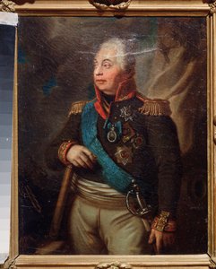 Porträt des Marschalls Prinz Mikhail Kutuzov