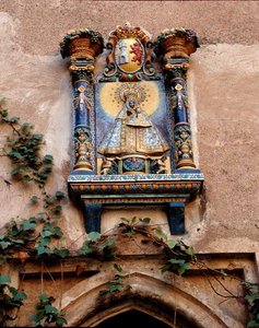 Keramikwappen Unserer Lieben Frau von Guadalupe von School Spanish