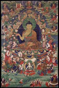 Shakyamuni Buddha von School Tibetan
