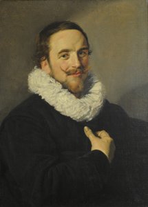 Porträt eines Gentlemans von School of Frans Hals