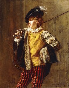 Ein eleganter Höfling, 1872