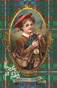 Britische Neujahrskarte