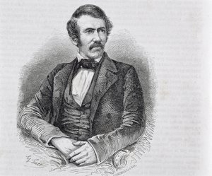 David Livingstone (1813-1873) graviert von S. Pannemaker