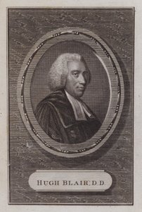 Hugh Blair, schottischer Geistlicher von Scottish School