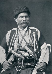 Ein Montenegriner, 1912 von Sebah