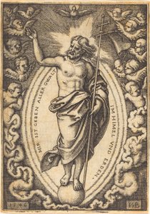 Christus auf dem Globus