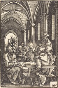 Das letzte Abendmahl von Sebald Beham
