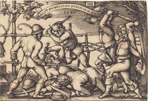 Der Bauernkampf von Sebald Beham
