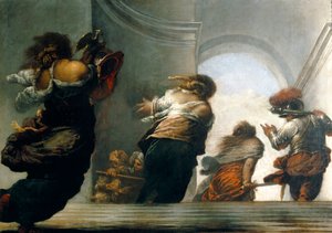 Der Tempel des Janus, 17. Jahrhundert von Sebastiano Mazzoni