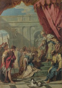 Esther vor Ahasver, ca. 1730