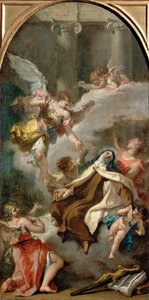 Die Vision der Heiligen Teresa von Avila von Sebastiano Ricci