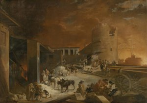 Ein römischer Kalkofen von Sébastien Bourdon