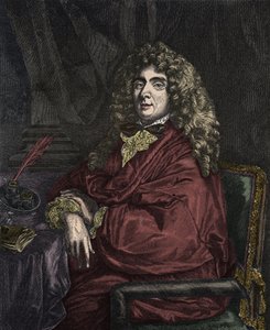 Porträt von Jean-Baptiste Poquelin genannt Molière (Jean Baptiste Poquelin)