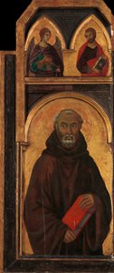 Heiliger Benedikt, 1320er Jahre von Segna di Buonaventura