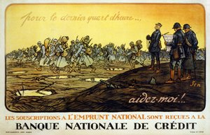 Hilf mir! Zeichnungen des Nationaldarlehens erhältlich bei der Banque Nationale de Credit