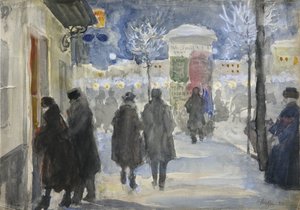 Moskauer Straße, 1922