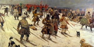 Militärkampagne der Russen im 16. Jahrhundert, 1903 von Sergei Ivanov