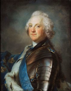 Porträt von Adolph Friedrich, 1710-1771, König von Schweden, zwischen 1751-1786 von Sergei Ivanovich Gribkov