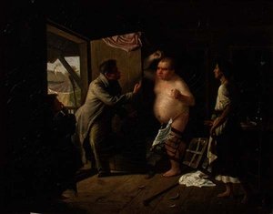 Der Streit von Iwan Iwanowitsch und Iwan Nikiforowitsch von Sergei Ivanovich Gribkov