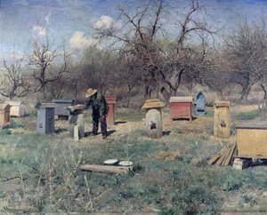 Ein Frühlingstag oder Bienenstöcke, 1899