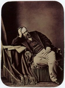 Alexander Herzen, russischer Schriftsteller und Denker, 1861 von Sergei Lvovich Levitsky
