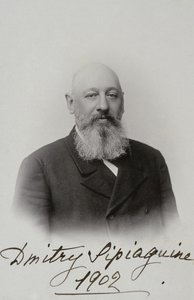 Porträt von Dmitri Sergejewitsch Sipjagin 1853-1902, 1902