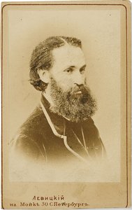 Porträt des Cellisten Karl Yulievich Davidov 1838-1889, ca. 1875