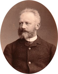 Porträt des Komponisten Piotr Tschaikowski